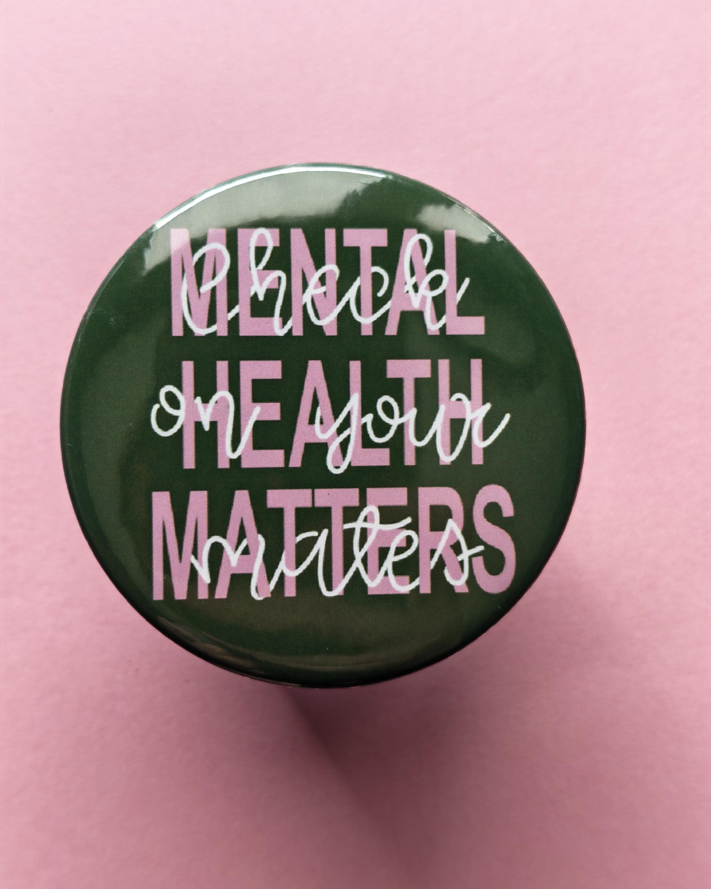 Mental Health Matters Magnet – Check On Your Mates Fridge Decor