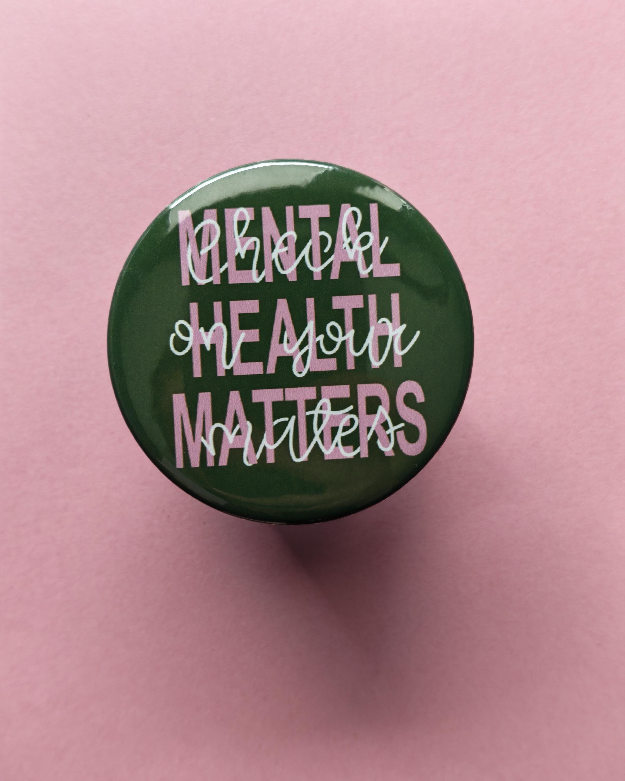 Mental Health Matters Magnet – Check On Your Mates Fridge Decor